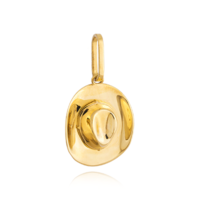 PINGENTE CHAPÉU DE OURO